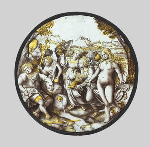 Das Urteil des Paris, ca. 1510-1520 von Unbekannt