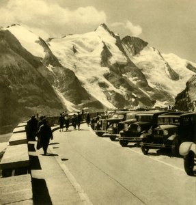 Der Kaiser-Franz-Josefs-Höhe Aussichtspunkt an der Großglockner Hochalpenstraße, Österreich von Unbekannt