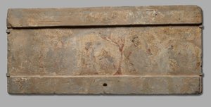 Die Tötung von drei Kriegern mit zwei Pfirsichen, 206 v. Chr. - 220 n. Chr. von Unbekannt