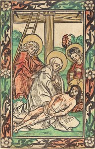 Die Beweinung, ca. 1480-1500 von Unbekannt