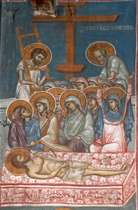 Die Beweinung Christi, ca. 1350