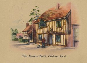 The Leather Bottle, Cobham, Kent, 1939 von Unbekannt