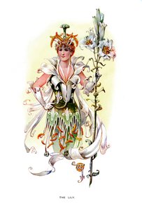Die Lilie, 1899 von Unbekannt