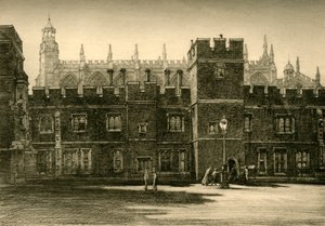 Die Untere Schule und Lange Kammer, 1911