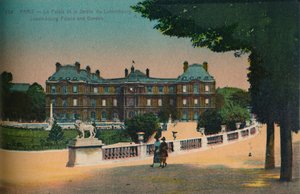 Der Luxemburger Palast und der Jardin du Luxembourg, Paris