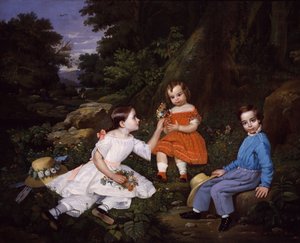 Die Mabie-Kinder, ca. 1852