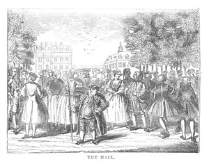 The Mall, ca. 1870 von Unbekannt