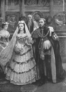 Die Hochzeit des Prinzen von Wales mit Prinzessin Alexandra von Dänemark, Windsor, 1863