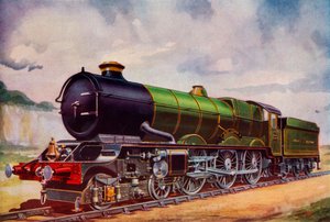 Der mächtige Express-Personenzug der Great Western Railway, 1935 von Unbekannt