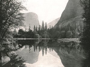 Mirror Lake, Yosemite Valley, USA, 1895