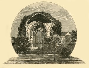 Das Kloster und das Madras College, 1898 von Unbekannt