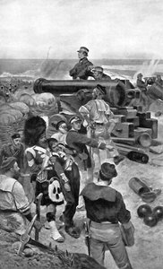 Die Marinebrigade in Sewastopol, 1850er Jahre von Unbekannt