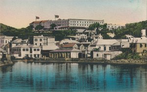 Das neue St. George Hotel, St. Georges, Bermuda von Unbekannt