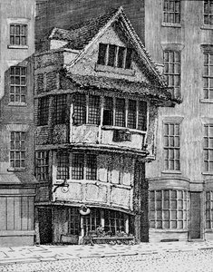 Der alte Brunnen in den Minories, City of London, ca. 1798