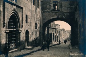 Die Altstadt von Rhodos, Griechenland, 1936