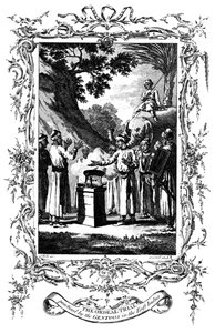 Die Feuerprobe, 1792 von Unbekannt