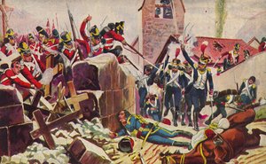Die Ox. und Bucks. Leichte Infanterie. Die Schlacht im Kirchhof von Vimiero, 1808, 1939 von Unbekannt