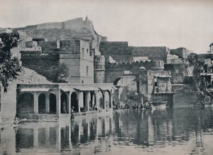 Der Padam Sagar Tank in Jodhpur, 1936 von Unbekannt