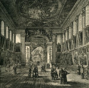 Die Gemalte Halle, Greenwich Hospital, ca. 1878