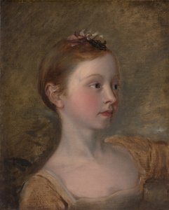 Die Tochter des Malers Mary 1750-1826, Mitte des 19. Jahrhunderts von Unbekannt