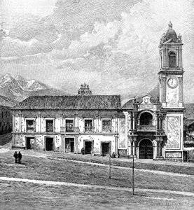 Der Kongresspalast, La Paz, Bolivien