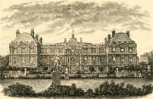 Der Palais De Luxembourg, Paris, 1890