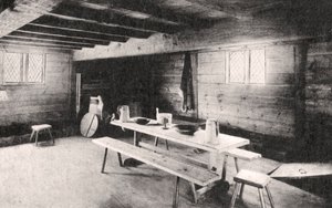 Der erste Handelsposten der Plymouth-Kolonie, Bourne, Massachusetts, USA von Unbekannt