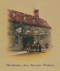 The Pomfret Arms, Towcester, Northants, 1939