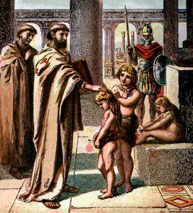 Der Papst und die sächsischen Kinder von Unbekannt