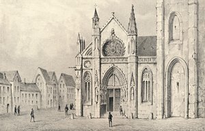 Das Portal der Kirche St. Jacques la Boucherie