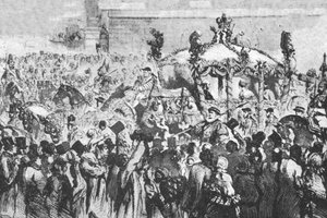 Die Prozession nach Westminster, 31. Januar 1856, 1901