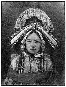 Die Rani von Sikkim, 1889