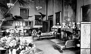 Das Rote Zeichenzimmer im Sprecherhaus, Palace of Westminster, London, ca. 1905 von Unbekannt
