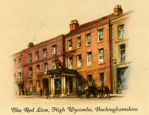 Der Rote Löwe, High Wycombe, Buckinghamshire, 1936