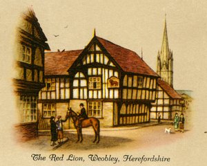Der Rote Löwe, Weobley, Herefordshire
