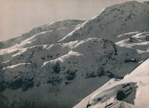 Der Reinunga-Tunnel an der Bergenbahn, 1914