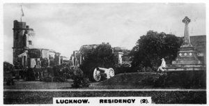 Die Residenz, Lucknow, Uttar Pradesh, Indien, um 1925