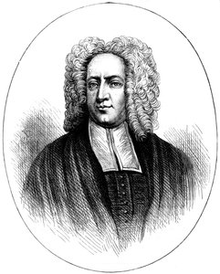 Der Reverend Cotton Mather, spätes 17. oder frühes 18. Jahrhundert um 1880