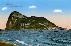 Der Felsen von Gibraltar, 1945