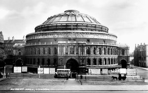 Die Royal Albert Hall, Kensington, London, frühes 20. Jahrhundert
