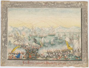 Die Russen überqueren die Donau, 1828