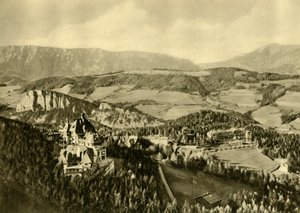 Der Schneeberg und das Rax-Gebirge, Semmering, Niederösterreich, ca. 1935