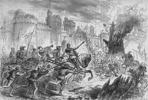 Die Belagerung von Berwick, um 1880