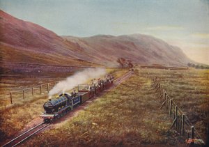 Die kleinste Personenbahn der Welt. In Eskdale, Cumberland, 1926