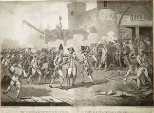 Der Sturm auf die Bastille am 14. Juli 1789, 1789