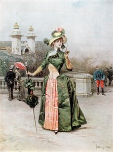 Der Stil der Zukunft, 1889 von Unbekannt