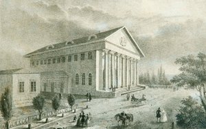 Das Sommertheater im Petrowski-Park, Moskau, Russland