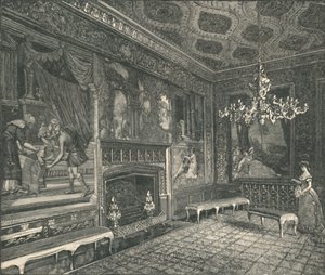 Der Wandteppichraum, 1886 von Unbekannt