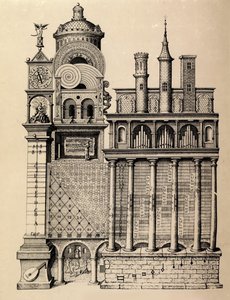 Der Tempel der Musik von Robert Fludd, 1617