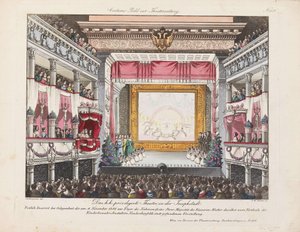 Das Theater in der Josefstadt, 1844